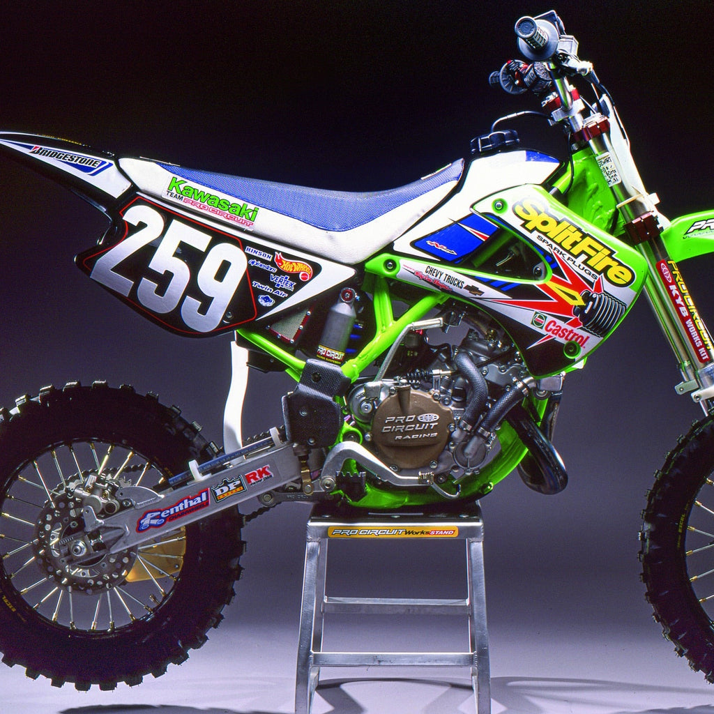2000 Pro Circuit Splitfire Seat Cover KX80/85/100