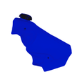 Fuel Tank Reflex Blue YZ125/250 ‘02-‘04