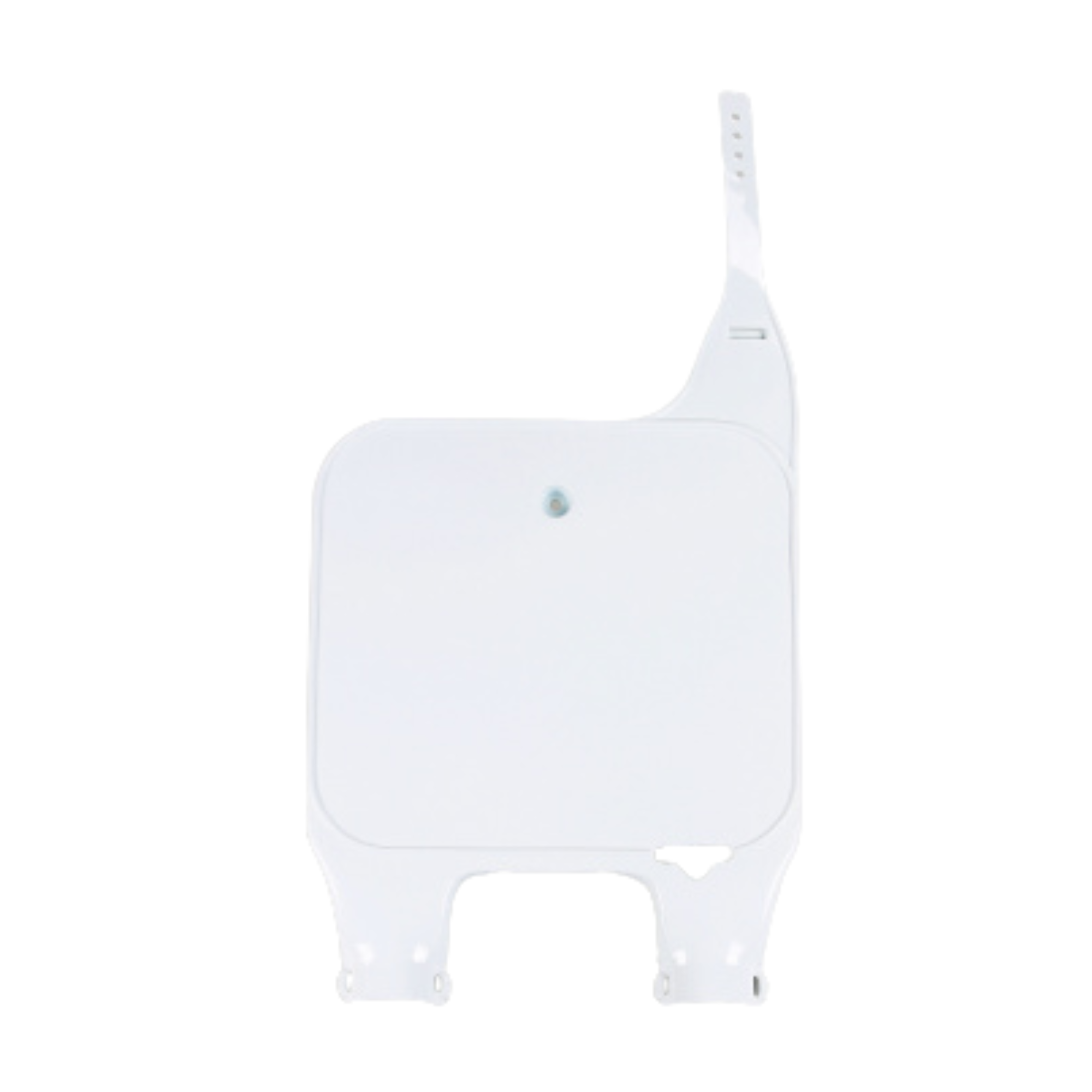 HRC Style Front Number Plate White 1995-2001